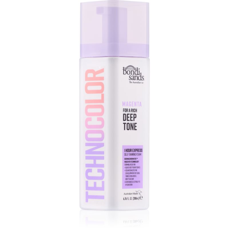 Bondi Sands Technocolor Magenta önbarnító hab árnyalat Deep Rich Tone 200 ml-Ár