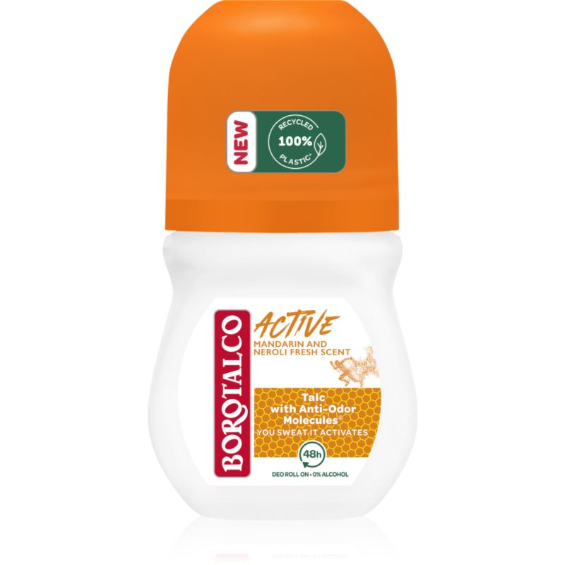 Borotalco Active Mandarin & Neroli frissítő golyós dezodor 50 ml-Ár