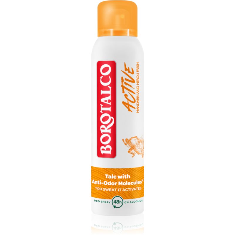Borotalco Active Mandarin & Neroli frissítő spray dezodor 48h 150 ml-Ár