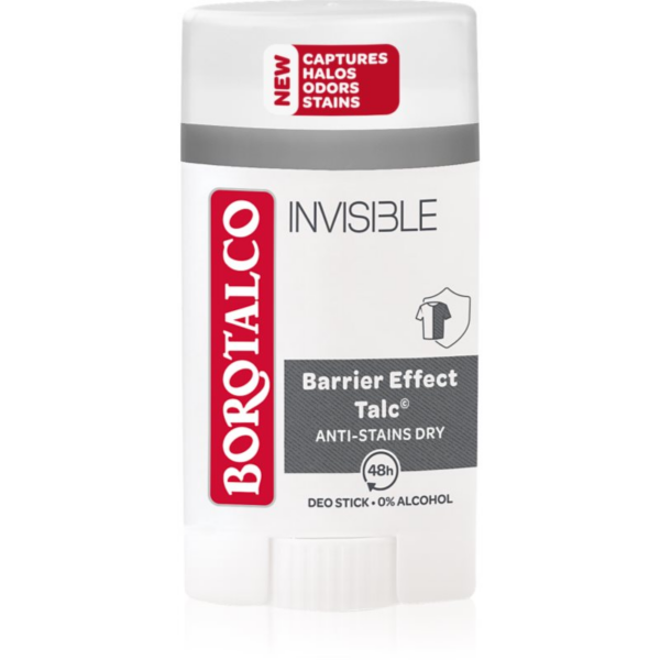 Borotalco Invisible izzadásgátló deo stift 40 ml-Eredeti