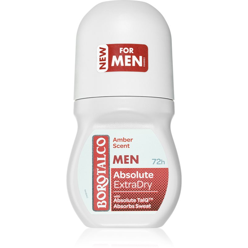 Borotalco MEN Dry golyós dezodor 72 óra illatok Amber 50 ml-Ár