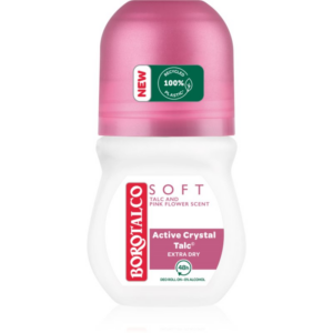 Borotalco Soft Talc & Pink Flower golyós dezodor roll - on alkoholmentes 50 ml-Ár
