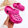 Boto Baby Foam Crocs Slides Pink Percy