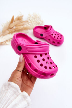 Boto Baby Foam Crocs Slides Pink Percy