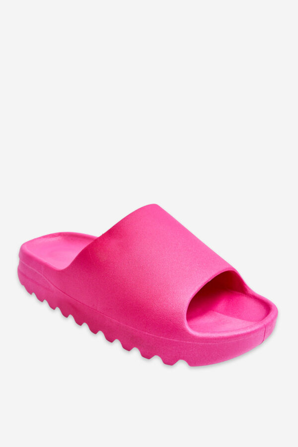 Boto Divatos Platform papucs Fuchsia Estella