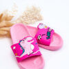 Boto Gyermek dinoszaurusz T-Rex Slides Pink Bernis