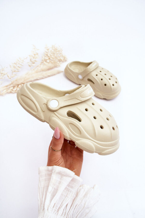 Boto Gyermek hab papucs Crocs Bézs Felhős