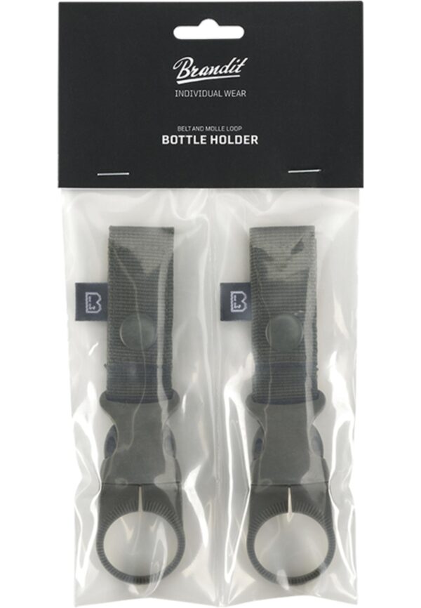 Bottle holder with belt and molle loop 2-pack of olives