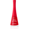 Bourjois 1 Seconde gyorsan száradó körömlakk árnyalat 009 Let's Get Red(y) 9 ml-Eredeti