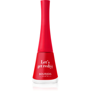 Bourjois 1 Seconde gyorsan száradó körömlakk árnyalat 009 Let's Get Red(y) 9 ml-Eredeti