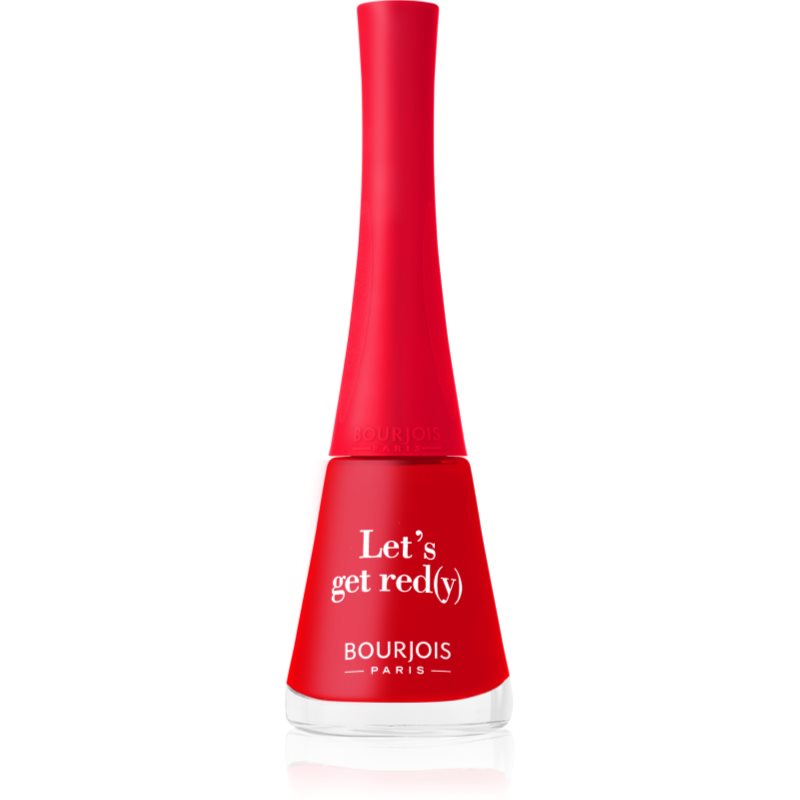 Bourjois 1 Seconde gyorsan száradó körömlakk árnyalat 009 Let's Get Red(y) 9 ml-Eredeti