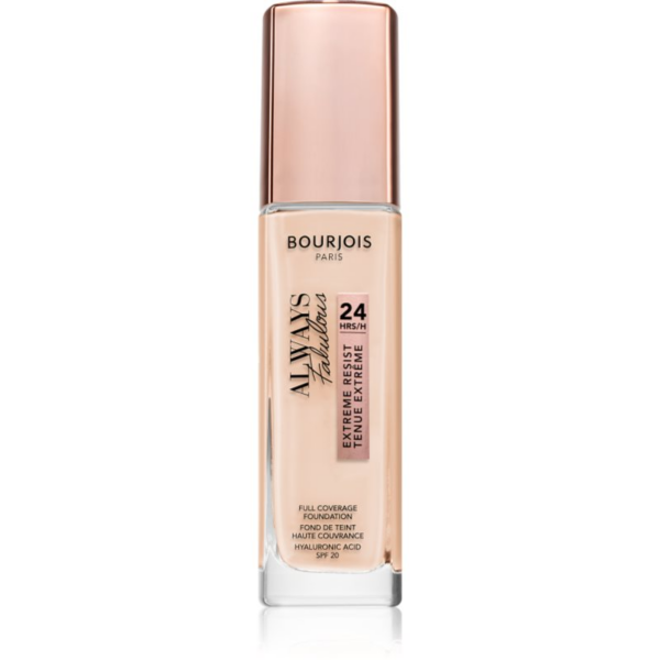 Bourjois Always Fabulous tartós alapozó SPF 20 árnyalat 105 Natural Ivory 30 ml-Ár