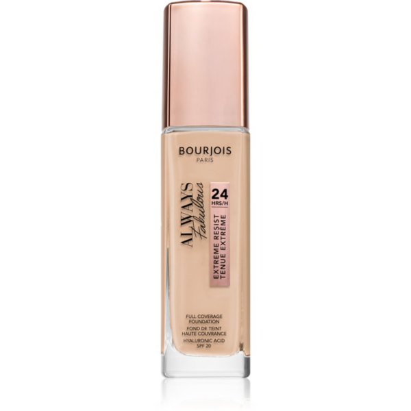 Bourjois Always Fabulous tartós alapozó SPF 20 árnyalat 110 Vanille Clair 30 ml-Ár