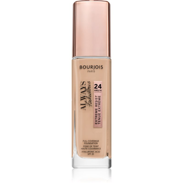 Bourjois Always Fabulous tartós alapozó SPF 20 árnyalat 125 Ivory 30 ml-Ár
