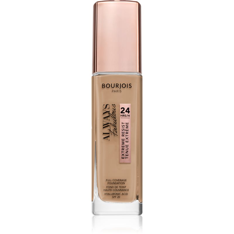 Bourjois Always Fabulous tartós alapozó SPF 20 árnyalat 210 Vanille 30 ml-Ár
