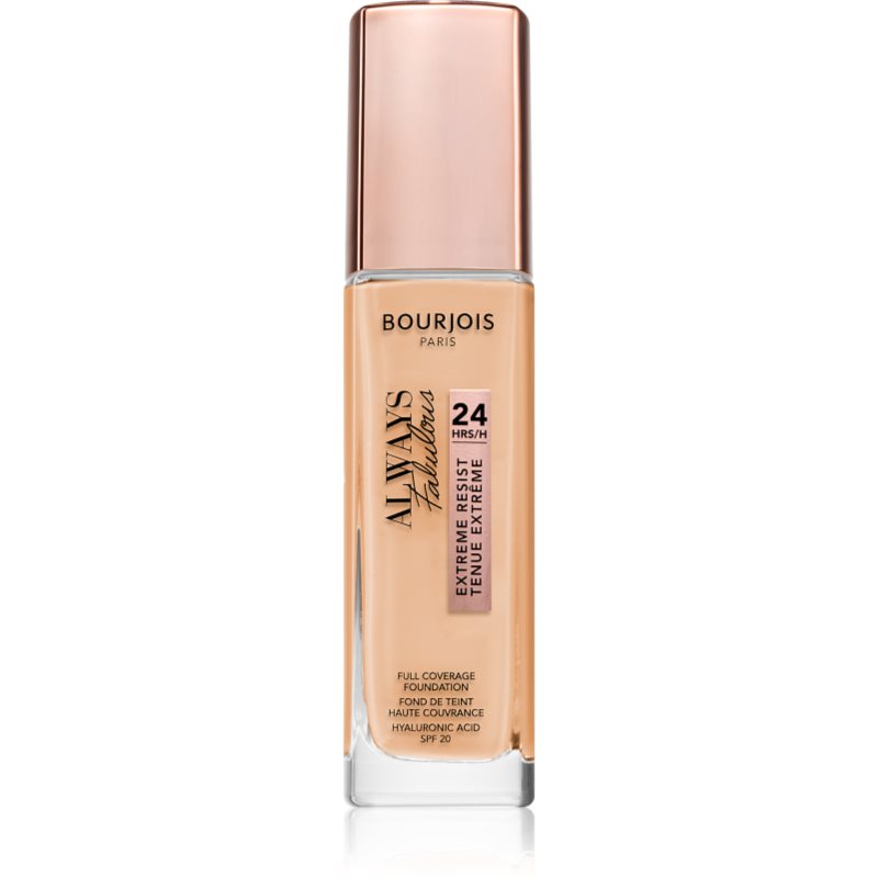 Bourjois Always Fabulous tartós alapozó SPF 20 árnyalat 420 Light Sand 30 ml-Ár