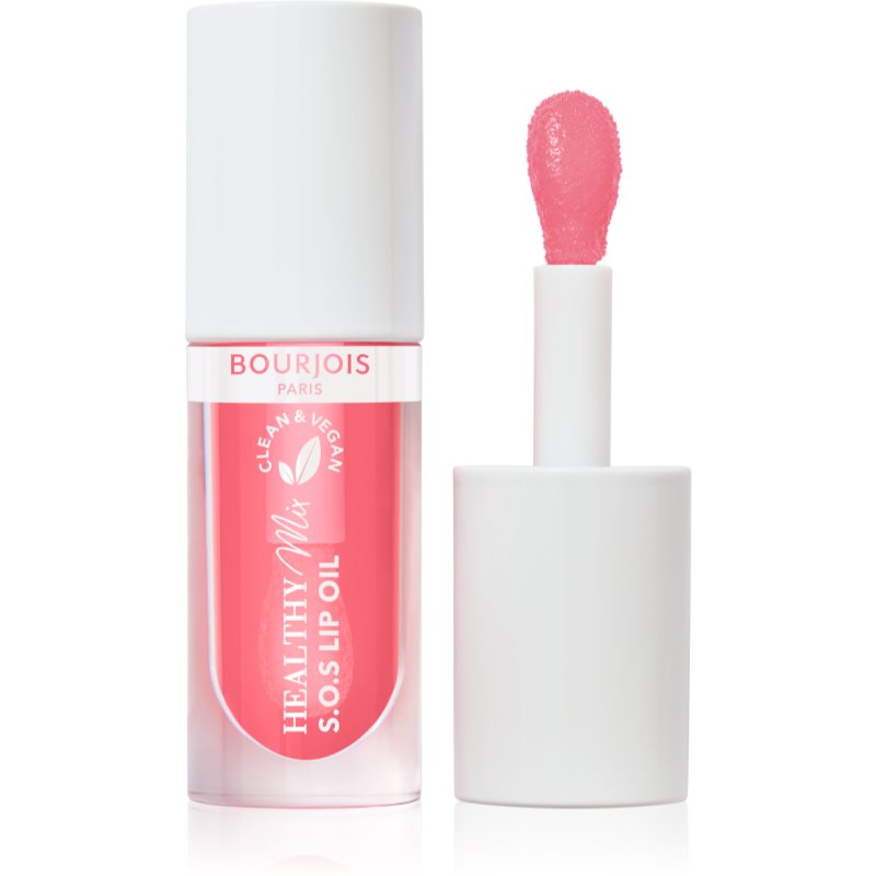 Bourjois Healthy Mix S.O.S Lip Oil ajak olaj hidratáló hatással árnyalat 02 Melon Amour 4