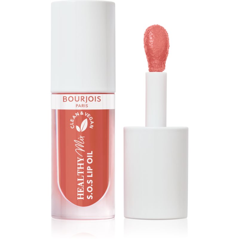 Bourjois Healthy Mix S.O.S Lip Oil ajak olaj hidratáló hatással árnyalat 05 Coeur Cacao 4