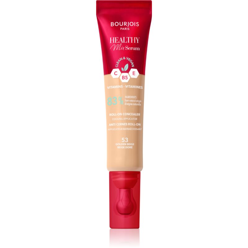 Bourjois Healthy Mix Serum hidratáló korrektor az arcra és a szem környékére árnyalat 53 Golden Beige 13 ml-Ár