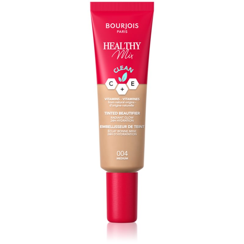 Bourjois Healthy Mix könnyű alapozó hidratáló hatással árnyalat 004 Medium 30 ml-Ár