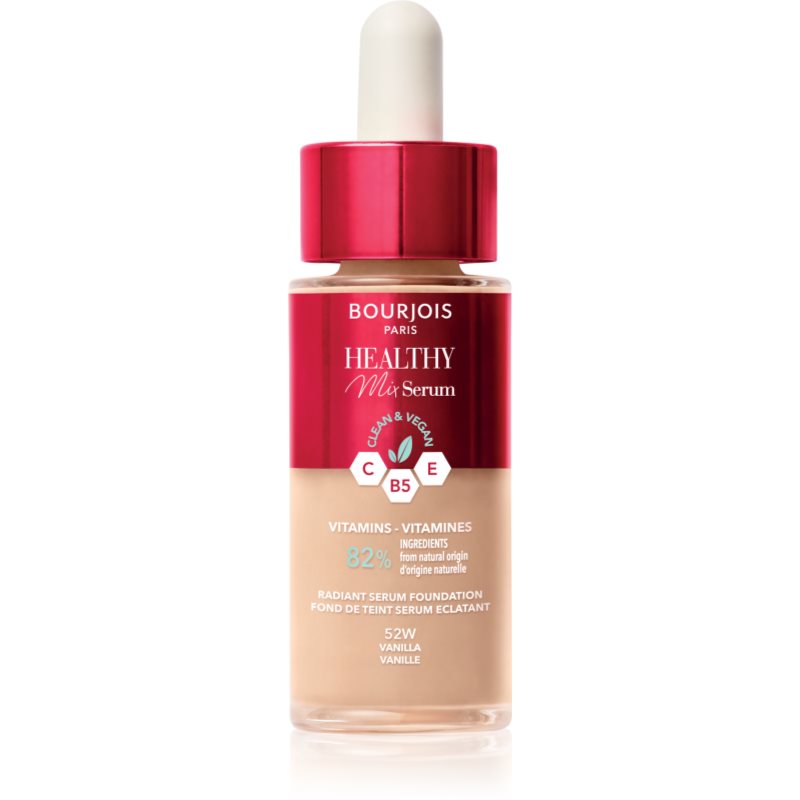 Bourjois Healthy Mix könnyű alapozó természetes hatásért árnyalat 52W Vanilla 30 ml-Ár