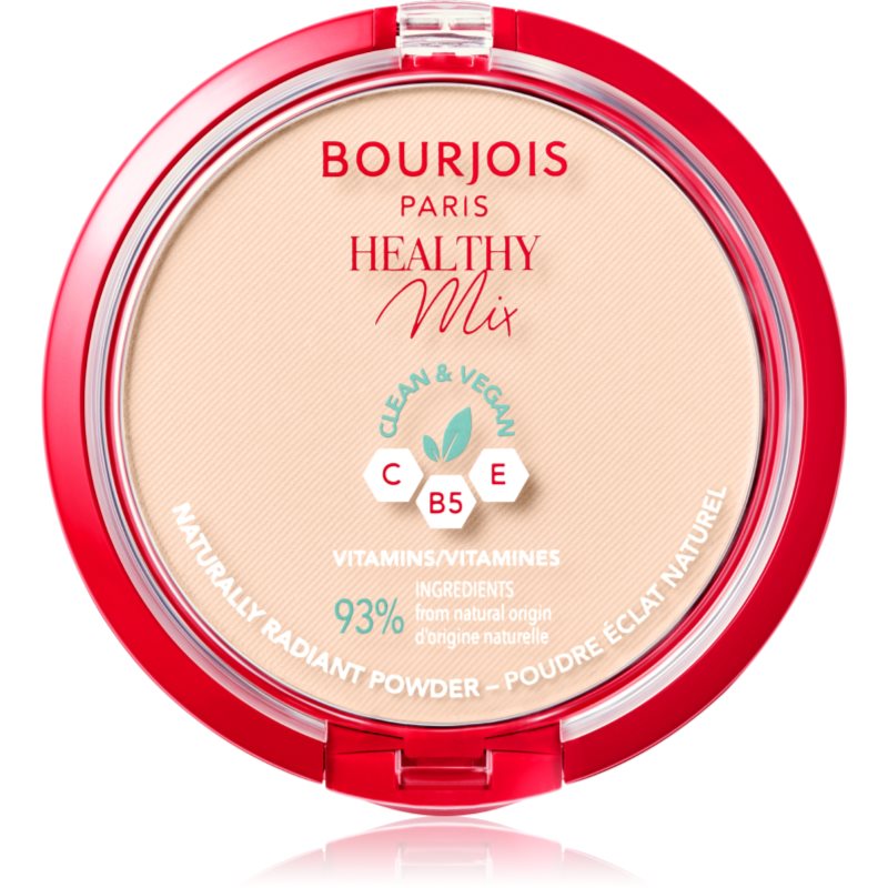 Bourjois Healthy Mix mattító púder a ragyogó bőrért árnyalat 01 Ivory 10 g-Ár
