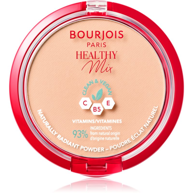 Bourjois Healthy Mix mattító púder a ragyogó bőrért árnyalat 02 Vanilla 10 g-Ár