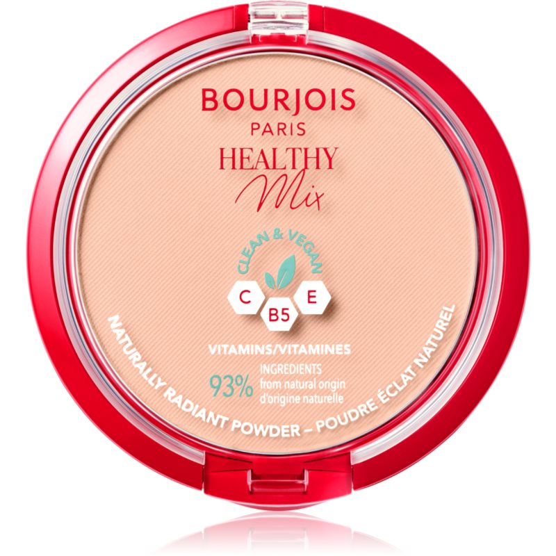 Bourjois Healthy Mix mattító púder a ragyogó bőrért árnyalat 03 Rose Beige 10 g-Ár