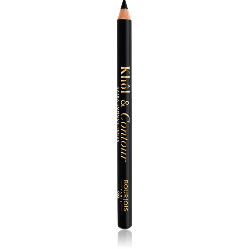 Bourjois Khôl & Contour Extra Longue Tenue tartós szemceruza árnyalat 002 Ultra Black 1.2 g-Eredeti