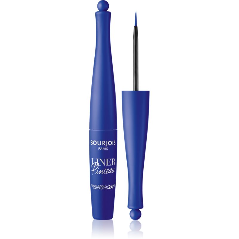 Bourjois Liner Pinceau hosszantartó szemceruza árnyalat 04 Bleu Pop Art 2