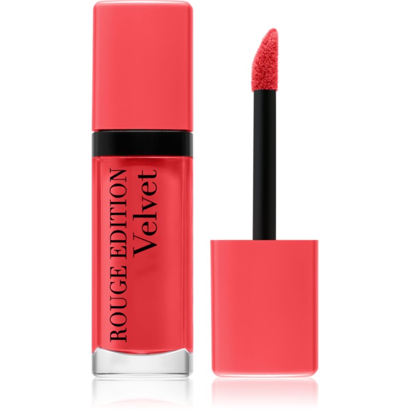 Bourjois Rouge Edition Velvet folyékony rúzs matt hatással árnyalat 04 Peach Club 7.7 ml-Ár