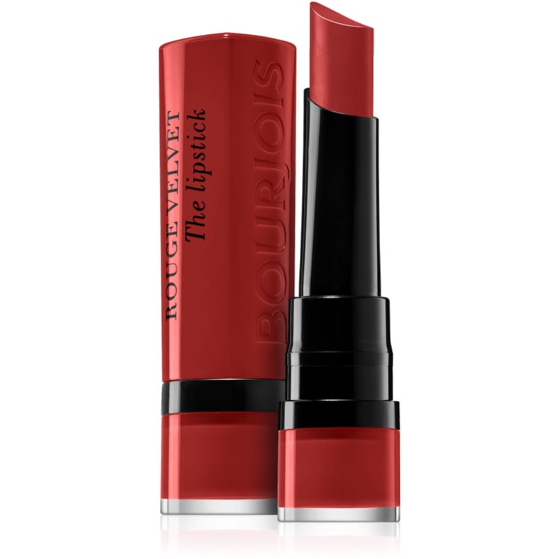 Bourjois Rouge Velvet The Lipstick mattító rúzs árnyalat 11 Berry Formidable 2