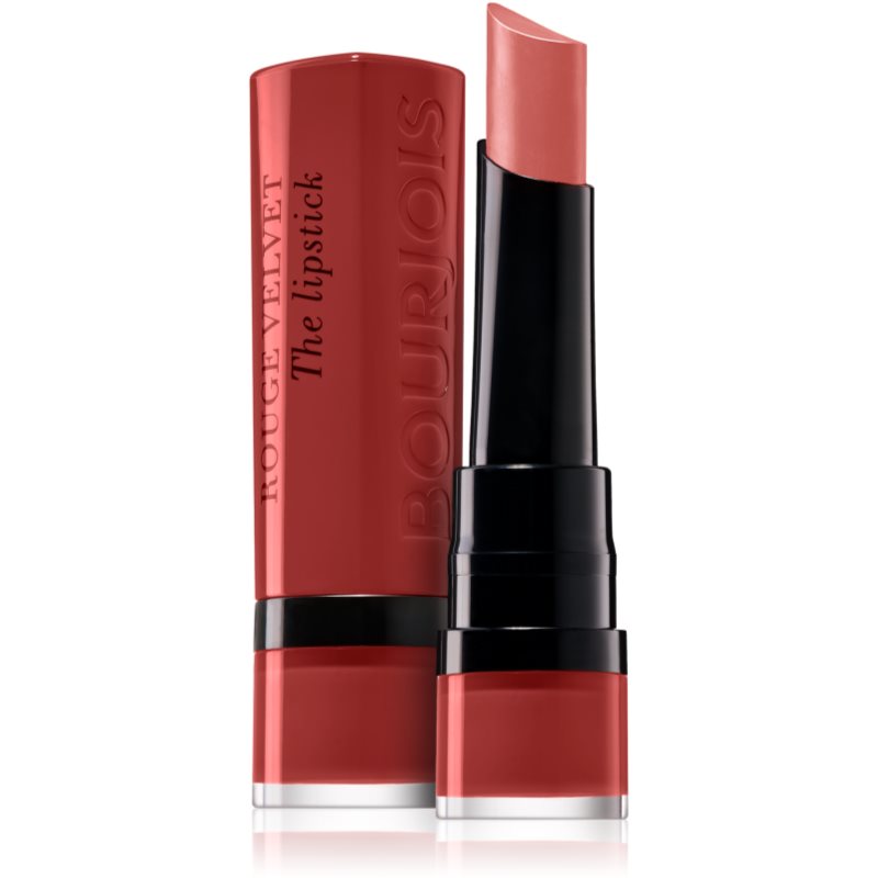 Bourjois Rouge Velvet The Lipstick mattító rúzs árnyalat 12 Brunette 2