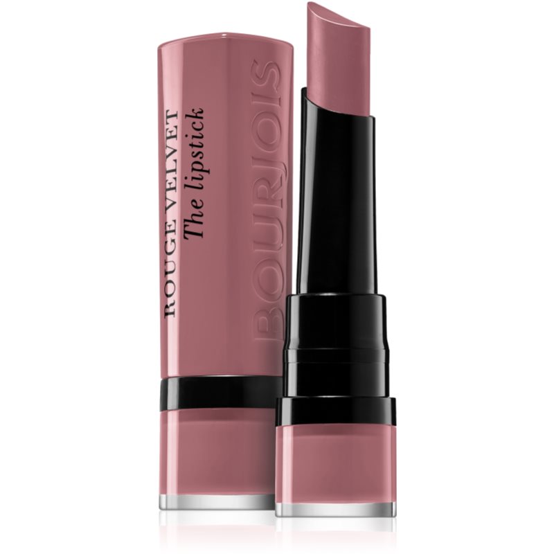 Bourjois Rouge Velvet The Lipstick mattító rúzs árnyalat 18 Mauve Martre 2