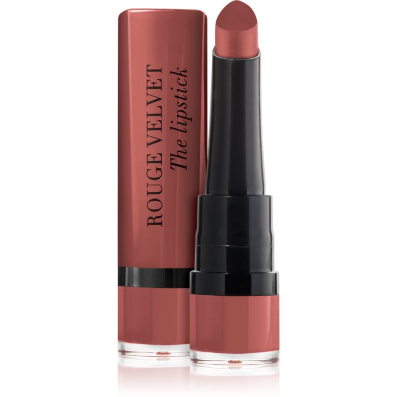 Bourjois Rouge Velvet The Lipstick mattító rúzs árnyalat 48 Mocha’Mour 2.4 g-ár