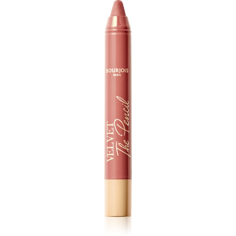 Bourjois Velvet the Pencil rúzsceruza matt hatással árnyalat 01 Nudifull 1