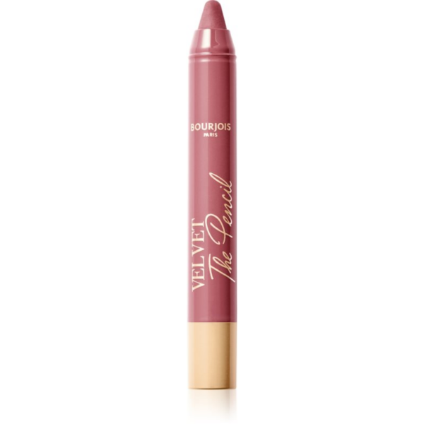 Bourjois Velvet the Pencil rúzsceruza matt hatással árnyalat 03 In Mauve Again 1