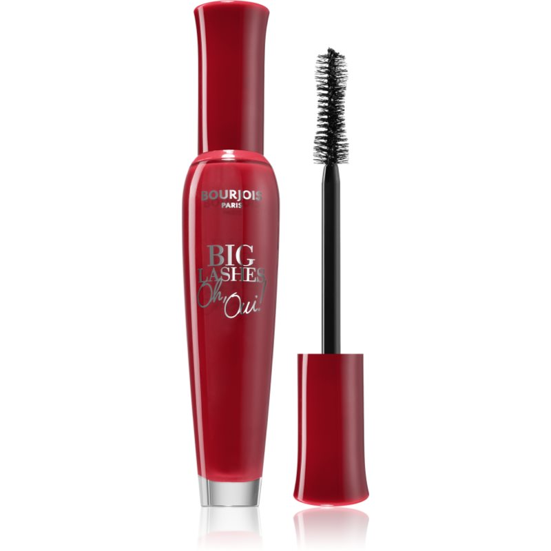 Bourjois Volume Glamour Oh Oui! szempillaspirál a hosszabb és szétválasztott pillákért árnyalat 01 Black 7 ml-Ár