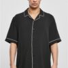Bowling shirt black