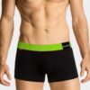 Boxer shorts Atlantic MH-1188/23 S-2XL black-green 071