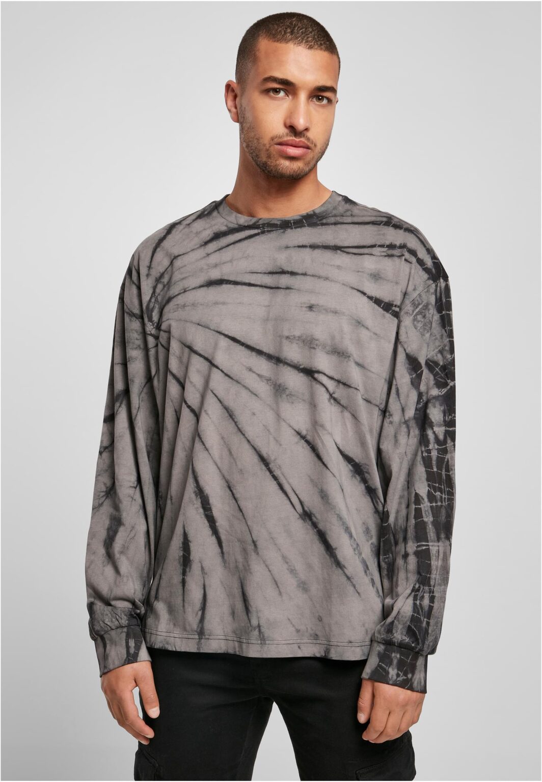 Boxes Tye Dye LS black/asphalt