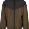 Boys' 2-Tone Tech Windrunner black/darkolive