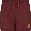 Boys' Block Swim Shorts cherry