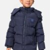 Boys' Navy Hooded Jacket