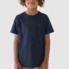 Boys Smooth Cotton póló Navy 4F 4FJWMM00TTS