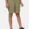 Boys Strech Twill Joggshorts Olive