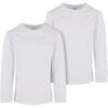 Boys' T-Shirt Pocket - 2 Pack White+White