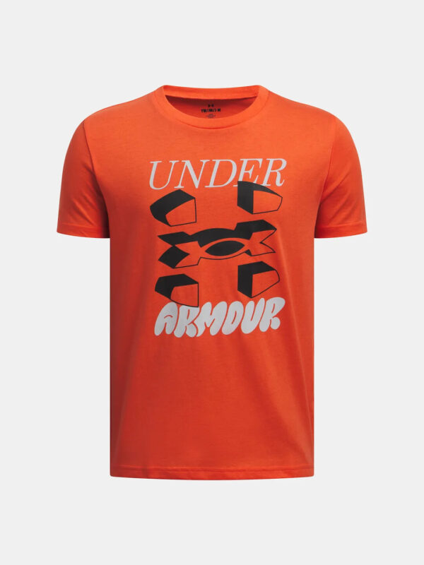 Boys' T-shirt Under Armour B Split Big Logo SS