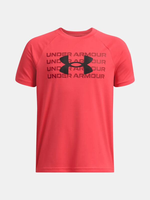 Boys' T-shirt Under Armour B TECH WM LOGO SS