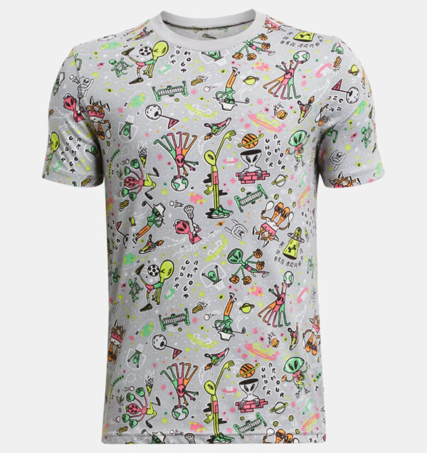Boys' T-shirt Under Armour Out Of This World All Sports SS